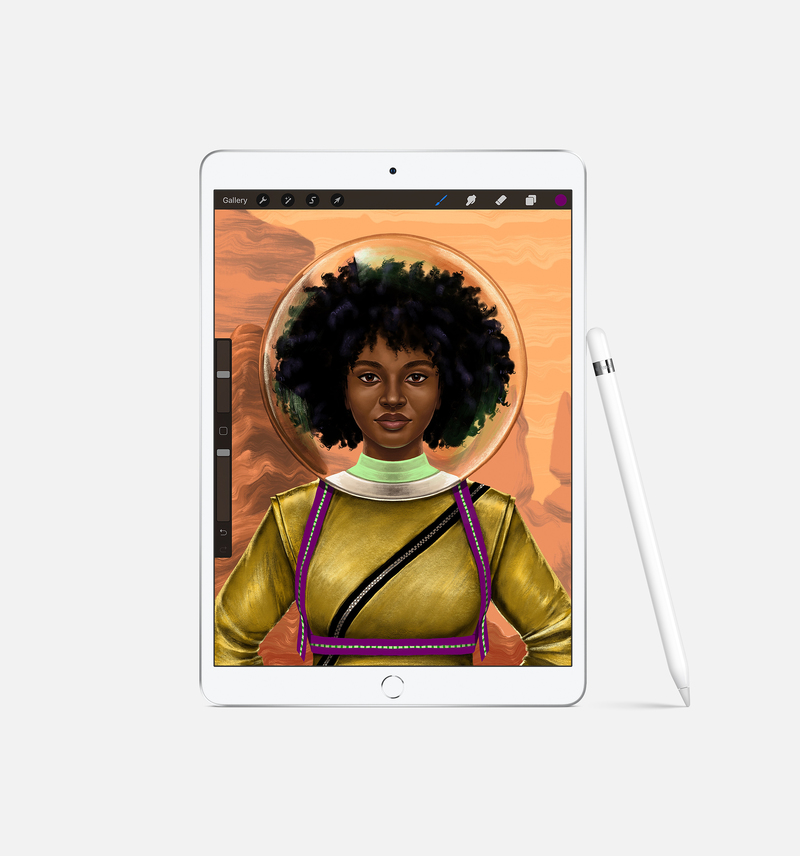 Apple iPad Air 10.5-inch Wi-Fi 64GB Silver Tablet