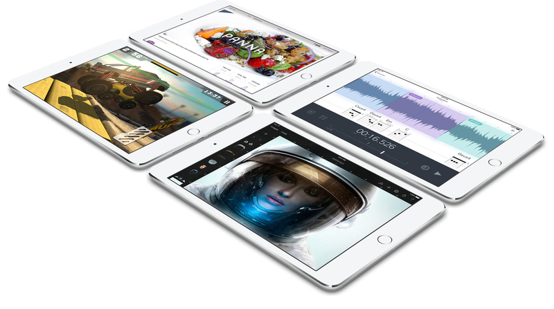 Apple iPad Mini 4 16GB Wi-Fi +Cellular Silver Tablet