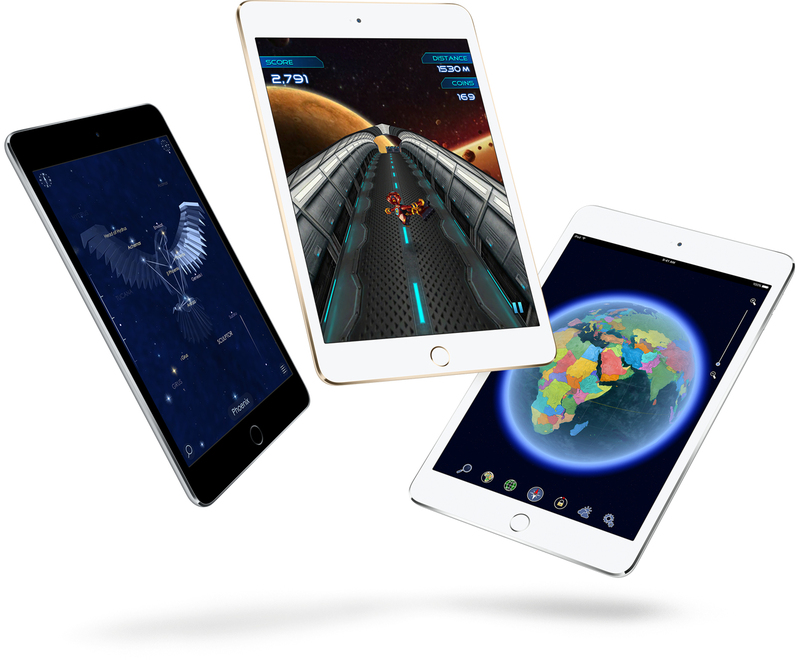 Apple iPad Mini 4 16GB Wi-Fi +Cellular Silver Tablet