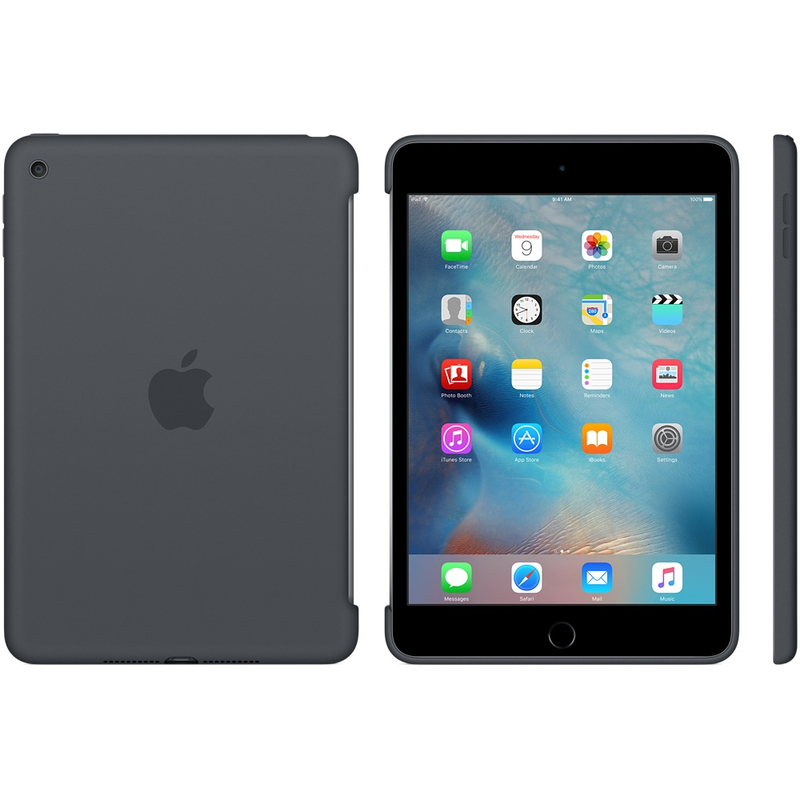 Apple Silicone Case Charcoal Grey iPad Mini 4