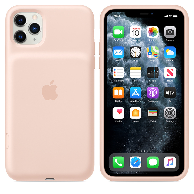 Apple Smart Battery Case with Wireless Charging Pink Sand for iPhone 11 Pro Max