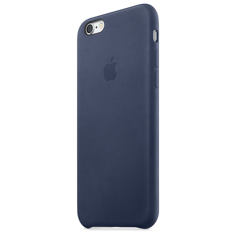 Apple Leather Case Midnight Blue iPhone 6S