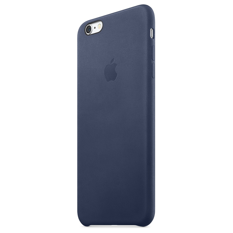 Apple Leather Case Midnight Blue iPhone 6S Plus