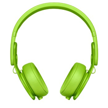 Beats Mixr Green Headphones