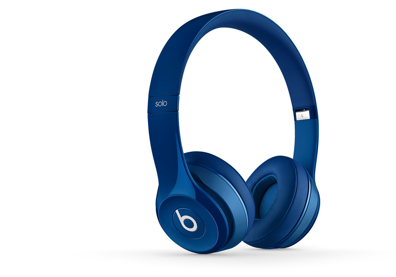Beats Solo 2 Blue On-Ear Headphones