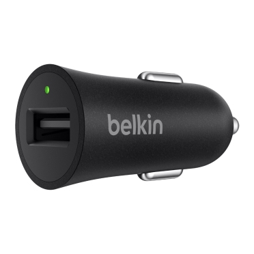 Belkin BOOSTUP USB Type-A to USB Type-C Car Charger Black