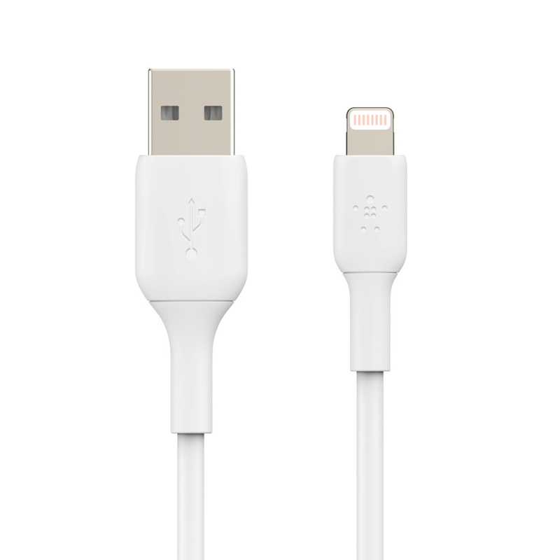 Belkin BoostCharge Lightning to USB-A Cable 1m White