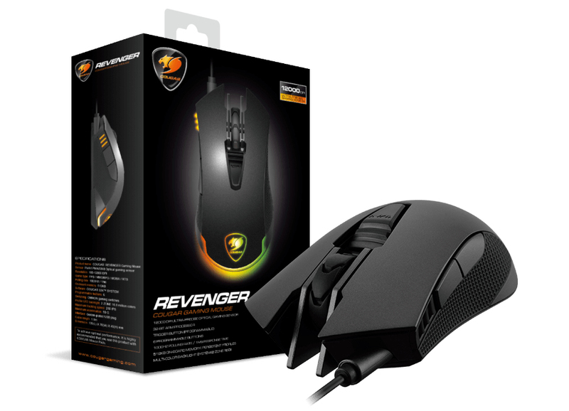 Cougar Revenger Black Gaming Mouse