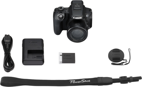 Canon PowerShot SX70 HS Digital Camera + 16GB Card + Case