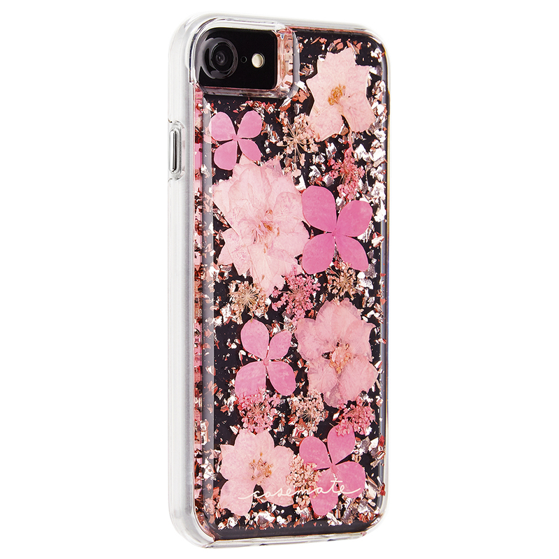 Case-Mate Karat Petals Case Pink for iPhone SE (2nd Gen)