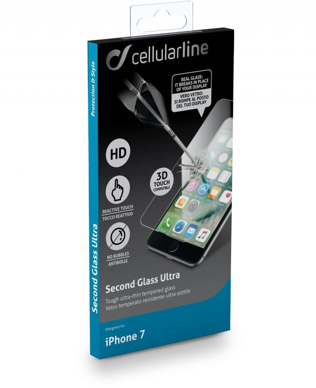 Cellular Line Anti-Shock Tempered Glass iPhone 8/7