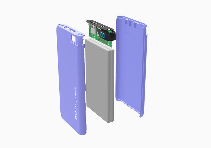 Cygnett ChargeUp Boost 10000mAh Lilac Power Bank