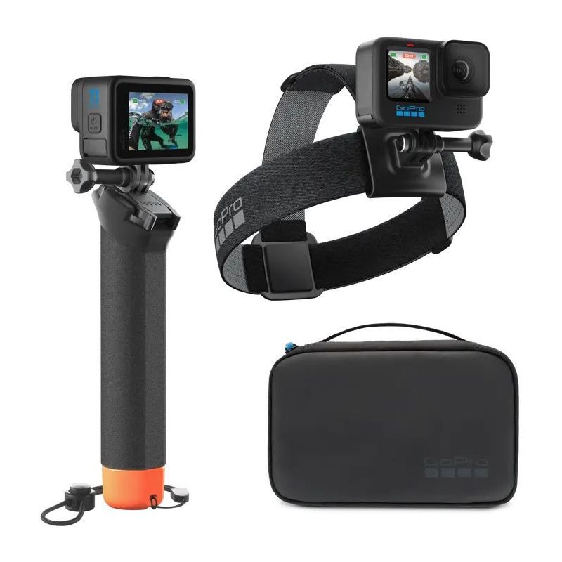 GoPro Adventure Kit 3.0 - (The Handler + Head Strap 2.0 + Compact Case) GoPro Adventure Kit 3.0 - (The Handler + Head Strap 2.0 + Compact Case)