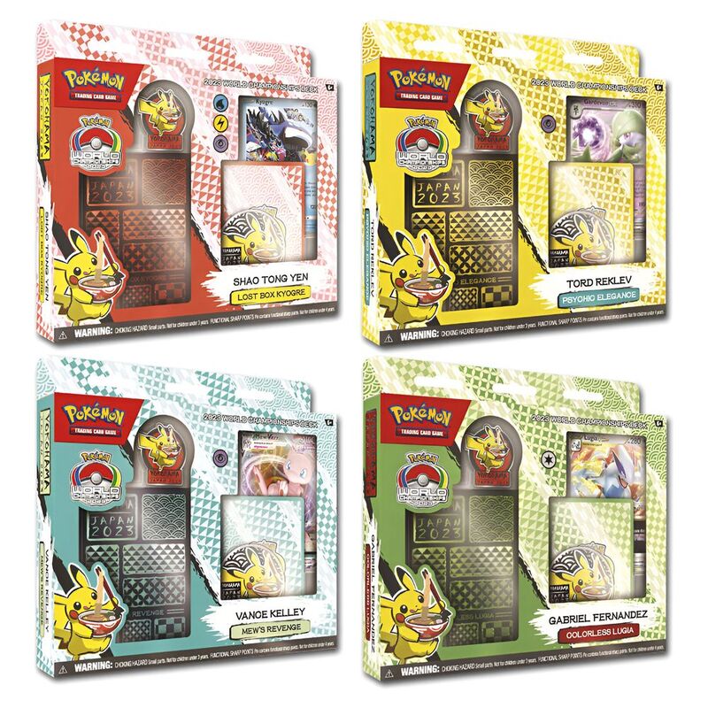 Pokemon TCG 2023 World Championship Deck (Assortment - Includes 1) Pokemon TCG 2023 World Championship Deck (Assortment - Includes 1)