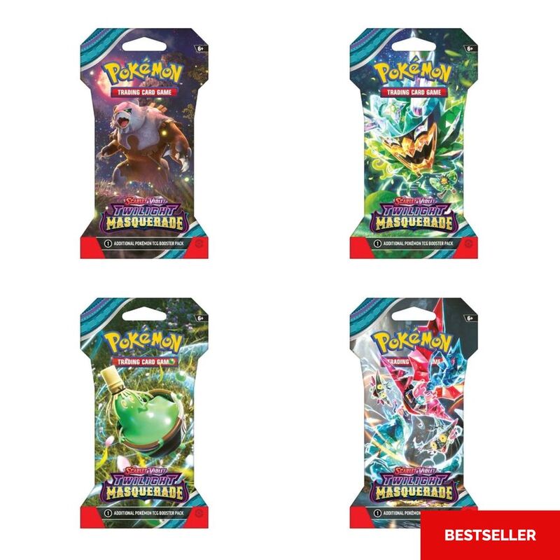 Pokemon TCG Scarlet & Violet (SV6) Twilight Masquerade Sleeved Booster Pokemon TCG Scarlet & Violet (SV6) Twilight Masquerade Sleeved Booster