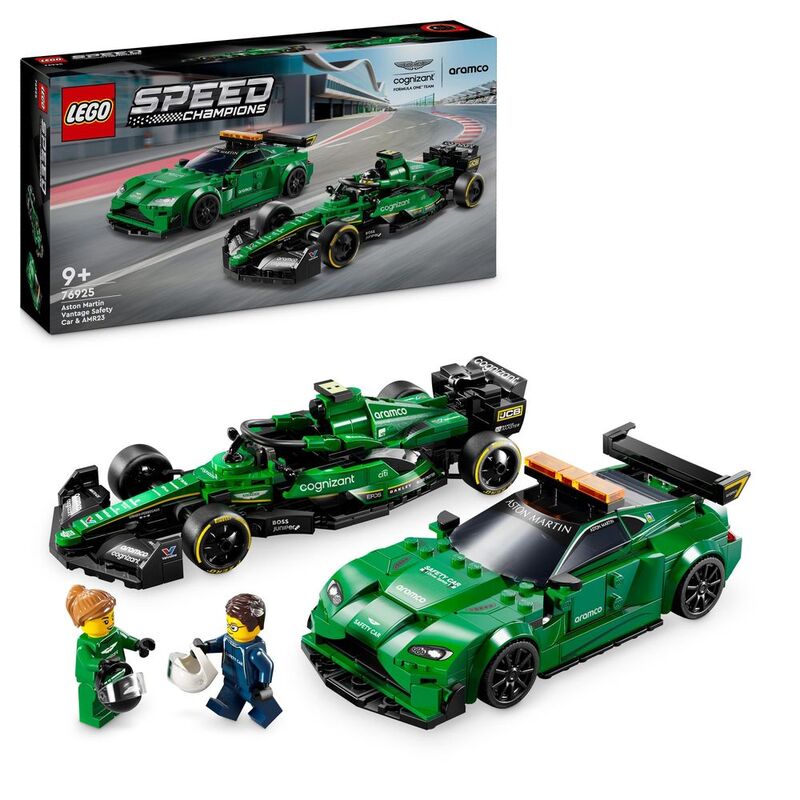 LEGO Speed Champions Aston Martin Safety Car & AMR23 Building Set 76925 (564 Pieces) LEGO Speed Champions Aston Martin Safety Car & AMR23 Building Set 76925 (564 Pieces)