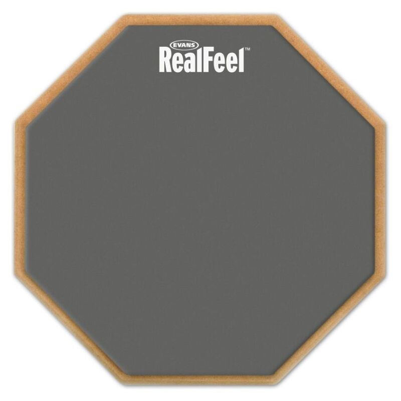 Evans RealFeel Practice Pad (Single Sided) / 6 Inch RF6GM Evans RealFeel Practice Pad (Single Sided) / 6 Inch RF6GM