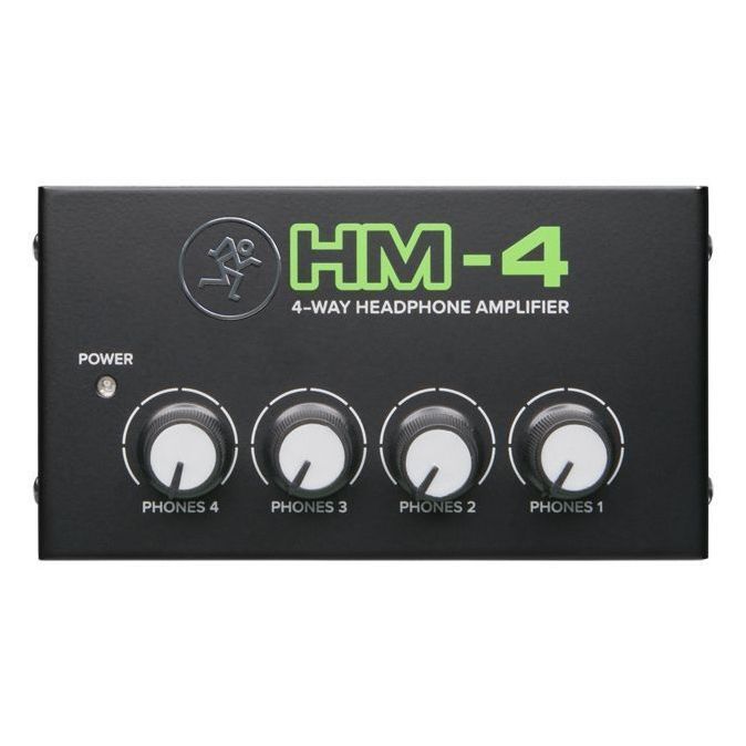 Mackie HM-4 Desktop Headphone Amplifier Mackie HM-4 Desktop Headphone Amplifier