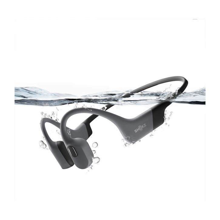 Shokz Openswim Pro Bone-Conduction Open-Ear Sport Headphones - Gray Shokz Openswim Pro Bone-Conduction Open-Ear Sport Headphones - Gray