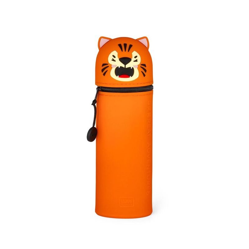Legami 2-in-1 Silicone Pencil Case - Kawaii - Tiger Legami 2-in-1 Silicone Pencil Case - Kawaii - Tiger