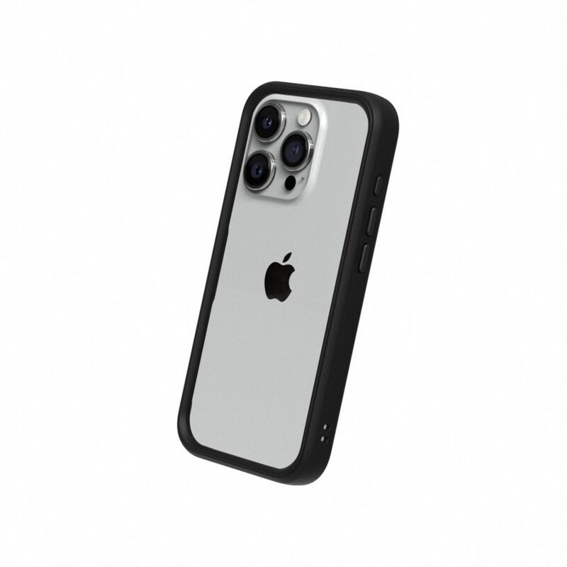 Rhinoshield Crashguard NX For iPhone 15 Pro (With Button/ Frame) - Black