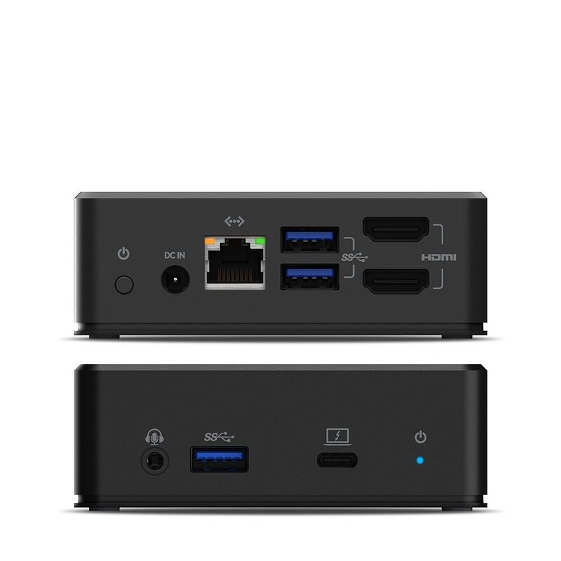 Belkin Connect USB-C Dual Display Docking Station (Displaylink) USB-C (Displaylink) - Black Belkin Connect USB-C Dual Display Docking Station (Displaylink) USB-C (Displaylink) - Black