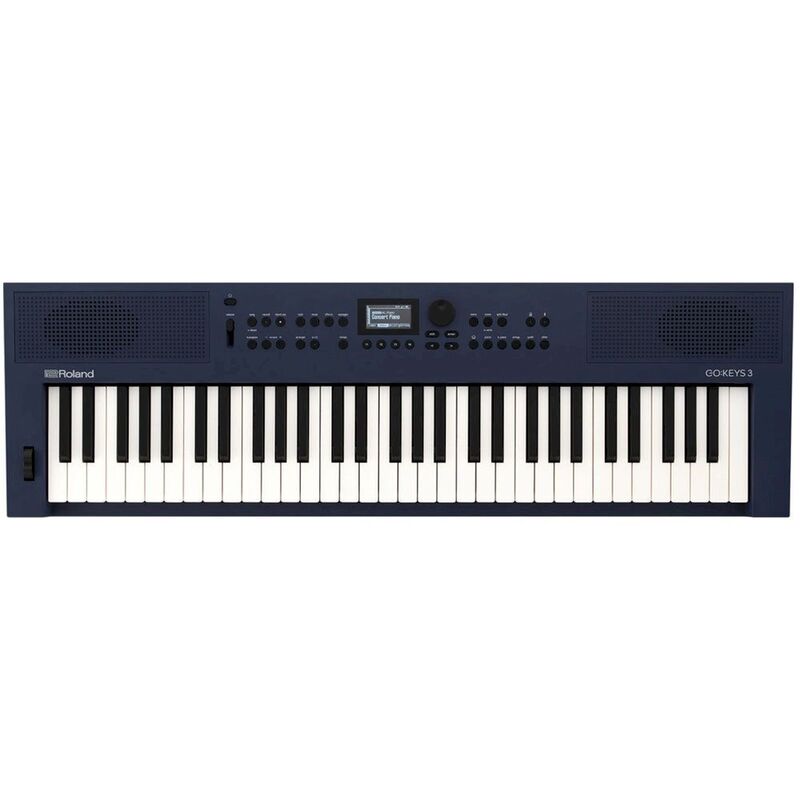 Roland Go:Keys 3-Mu Music Creation Keyboard - Midnight Blue Roland Go:Keys 3-Mu Music Creation Keyboard - Midnight Blue