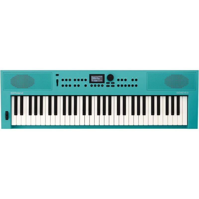 Roland Go:Keys 3-TQ Music Creation Keyboard - Turquoise Roland Go:Keys 3-TQ Music Creation Keyboard - Turquoise