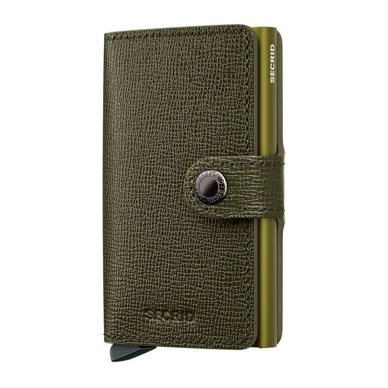 Secrid Miniwallet - Crisple Leather - Kelp
