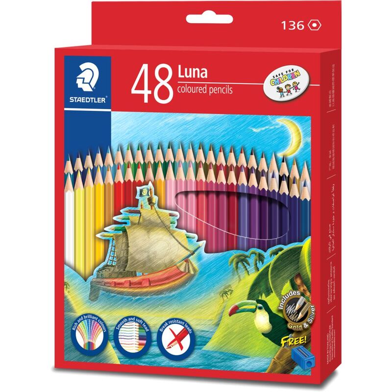 Staedtler Luna Colouring Pencils 48 Colors Staedtler Luna Colouring Pencils 48 Colors