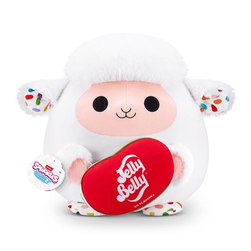 Snackles Series 2 Babra The Lamb And Jelly Belly 16-Inch Plush Toy Snackles Series 2 Babra The Lamb And Jelly Belly 16-Inch Plush Toy