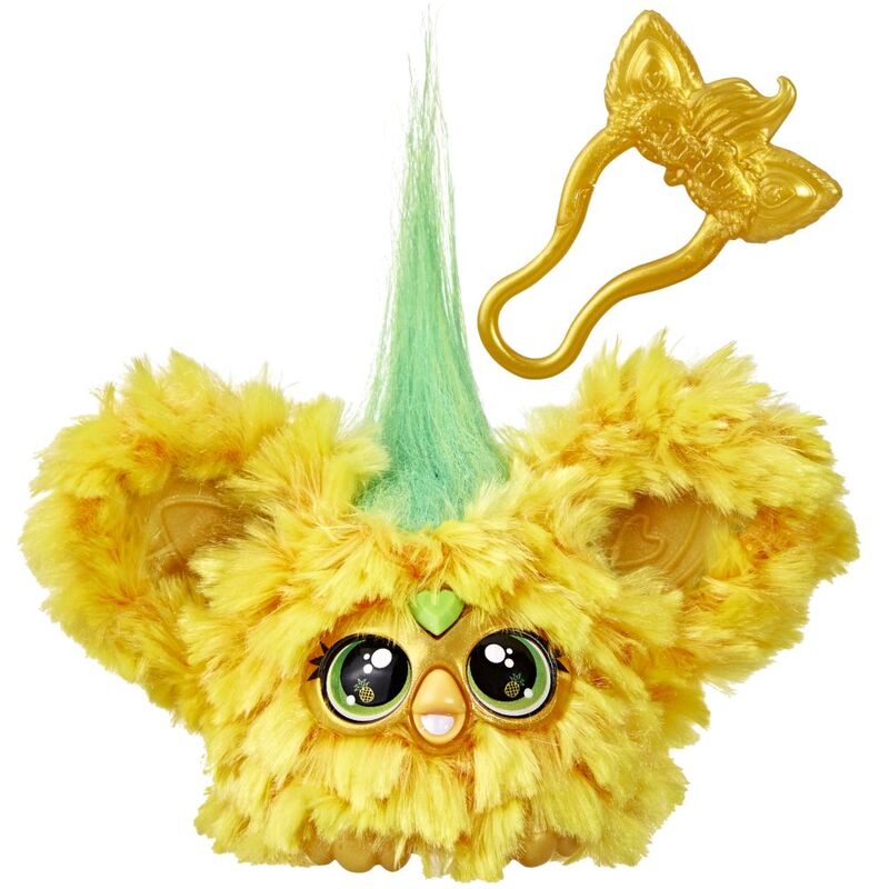 Furby Furblet Hoo-Lah 2-Inch Keychain Plush Toy Furby Furblet Hoo-Lah 2-Inch Keychain Plush Toy