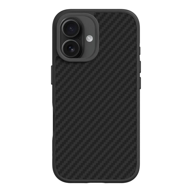 RhinoShield SolidSuit Case for iPhone 16 - Carbon Fiber