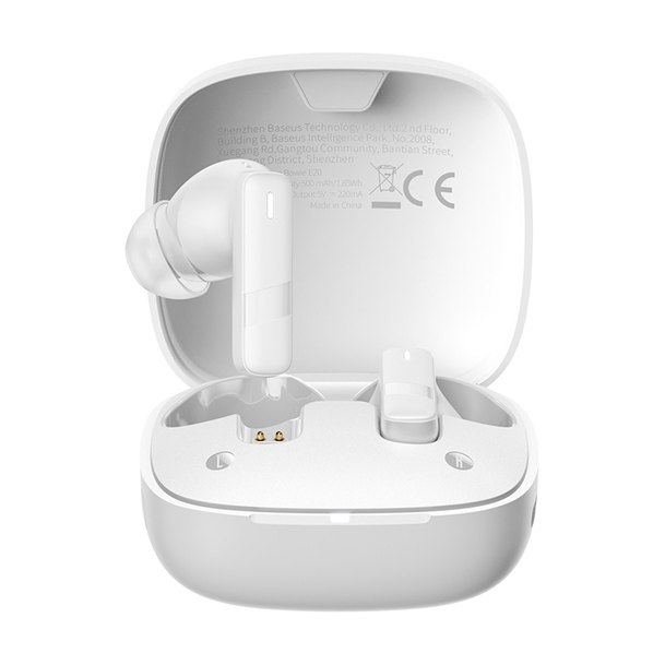 Baseus Bowie E20 True Wireless Earphones - Stellar White