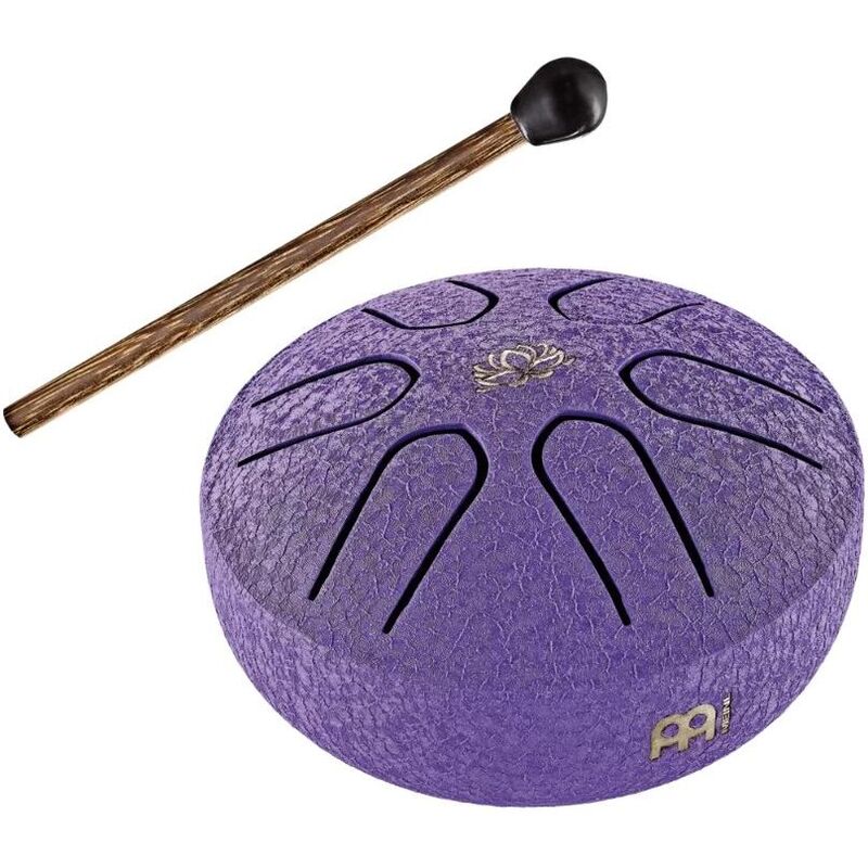Meinl Sonic Energy Pocket Steel Tongue Drum - A Major - Purple - PSTD1PLF Meinl Sonic Energy Pocket Steel Tongue Drum - A Major - Purple - PSTD1PLF