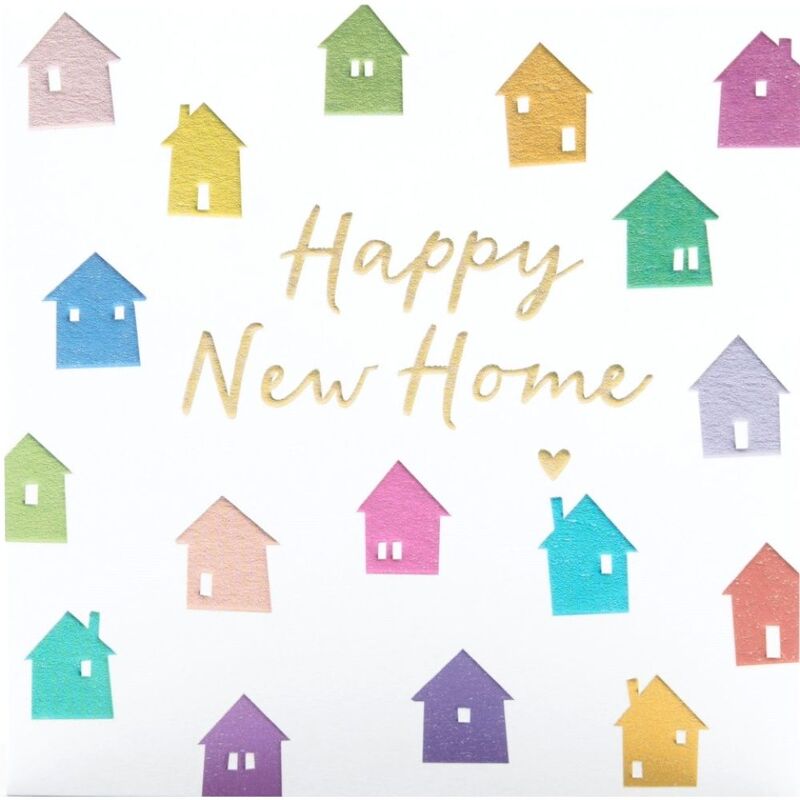 UK Greetings New Home New Home Greeting (15.9 x 15.9 cm)