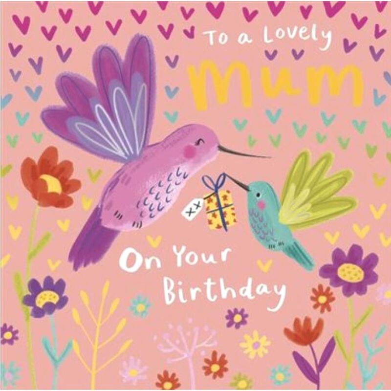 UK Greetings Happy Birthday Mum Greeting Card (15.9 x 15.9 cm) UK Greetings Happy Birthday Mum Greeting Card (15.9 x 15.9 cm)