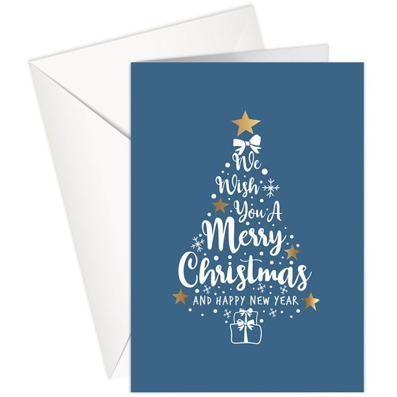Share The Love We Wish You A Merry Christmas And Happy New Year Greeting Card (12.6 X 17.8 cm) Share The Love We Wish You A Merry Christmas And Happy New Year Greeting Card (12.6 X 17.8 cm)