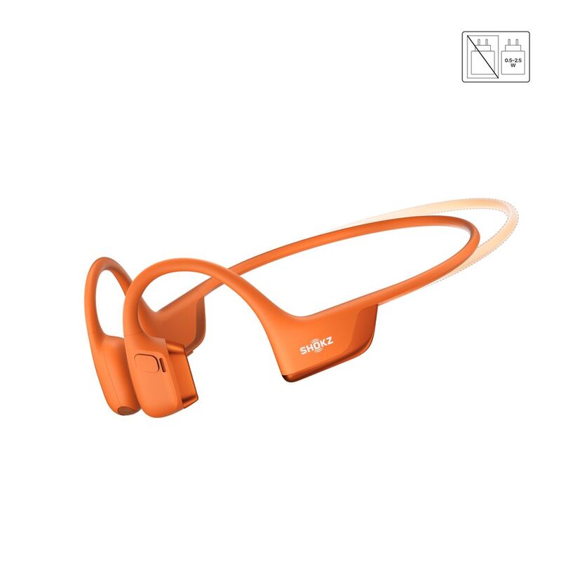 Shokz Openrun Pro 2 Mini Bone Conduction Sports Open-Ear Headphones - Orange