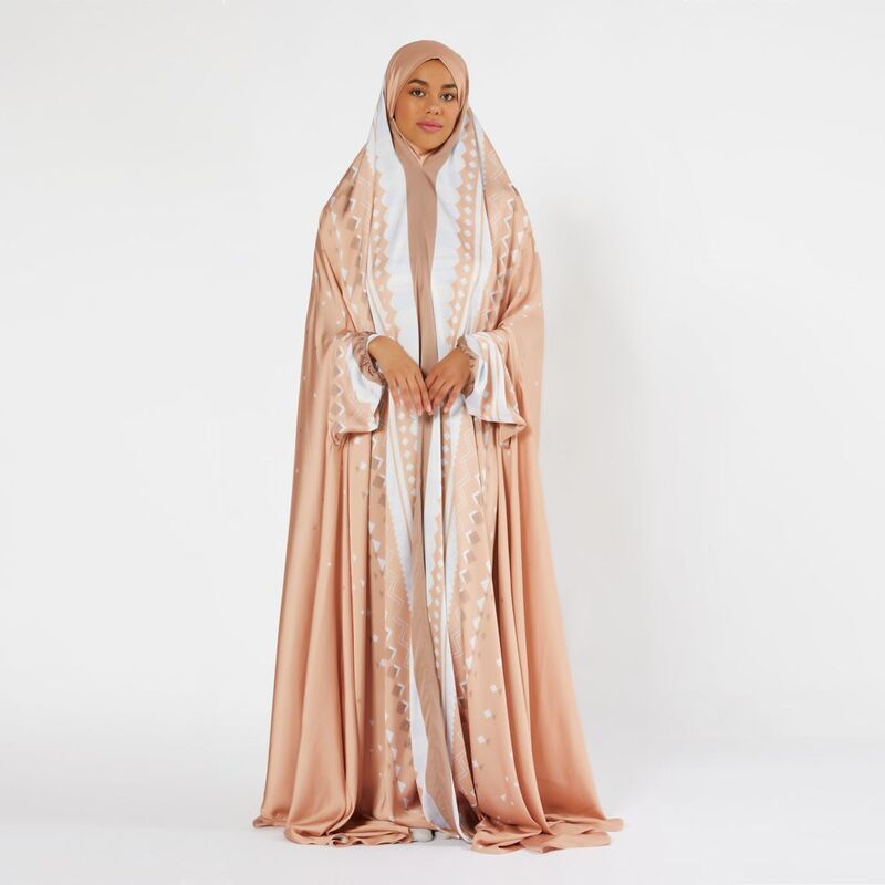 Sabr Sanaa Prayer Dress - Beige (180cm) (M-L)