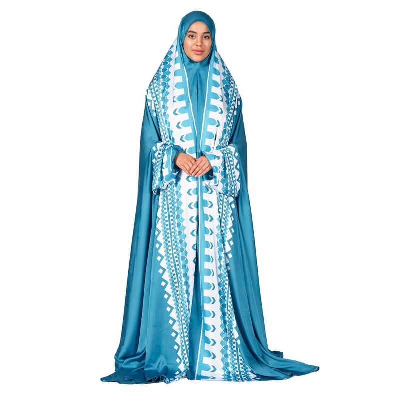 Sabr Manama Prayer Dress - Blue (180cm) (M-L)