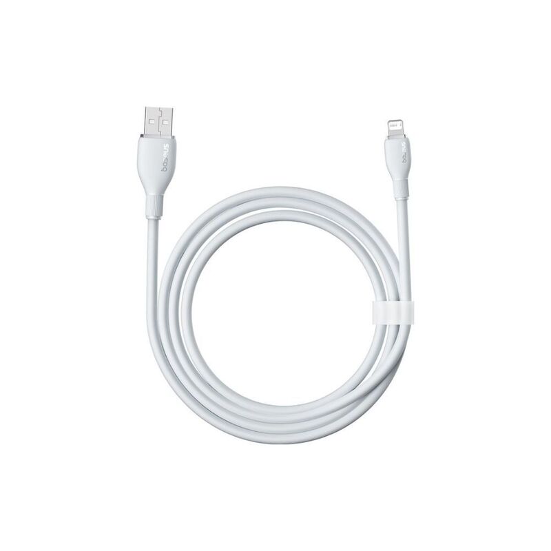 Baseus Charging Cable USB To Lightning 2.4A 2M - White