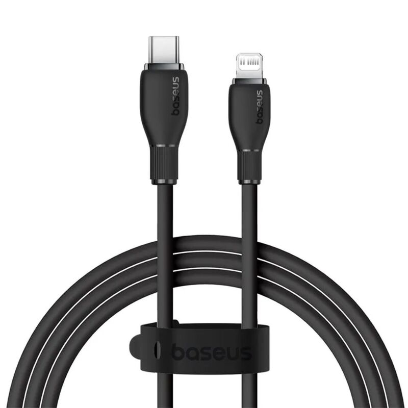 Baseus Charging Cable USB To Lightning 2.4A 1.2M - Black Baseus Charging Cable USB To Lightning 2.4A 1.2M - Black