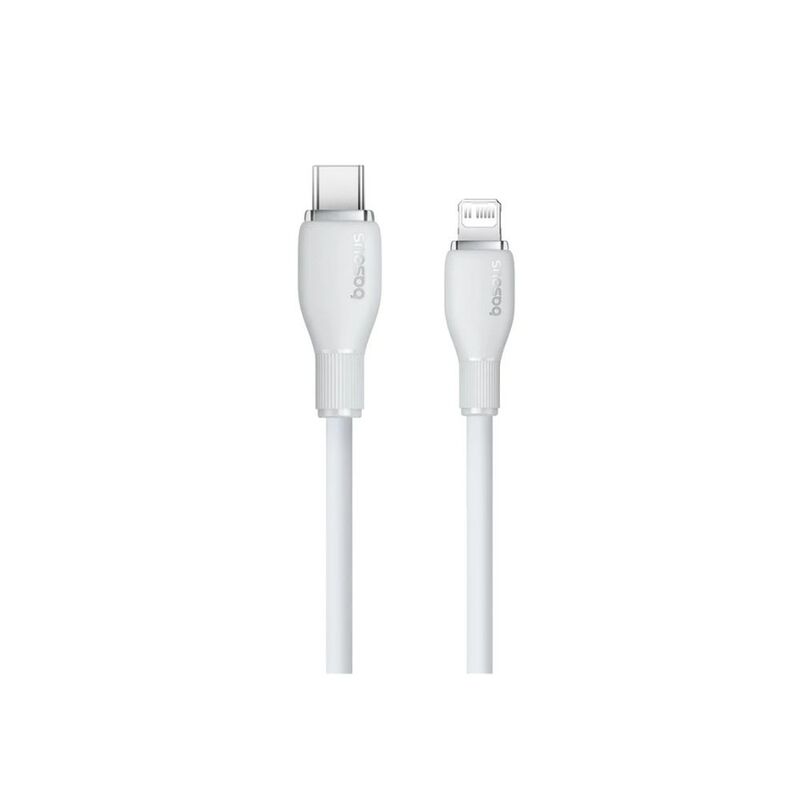 Baseus Charging Cable Type-C To Lightning 20W 2M - White Baseus Charging Cable Type-C To Lightning 20W 2M - White