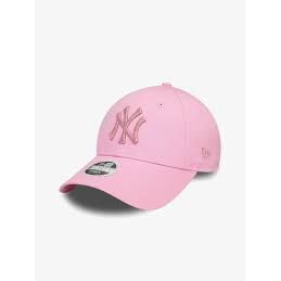 New Era Womens Metallic Logo 9Forty MLB New York Yankees Pink Free Size Cap