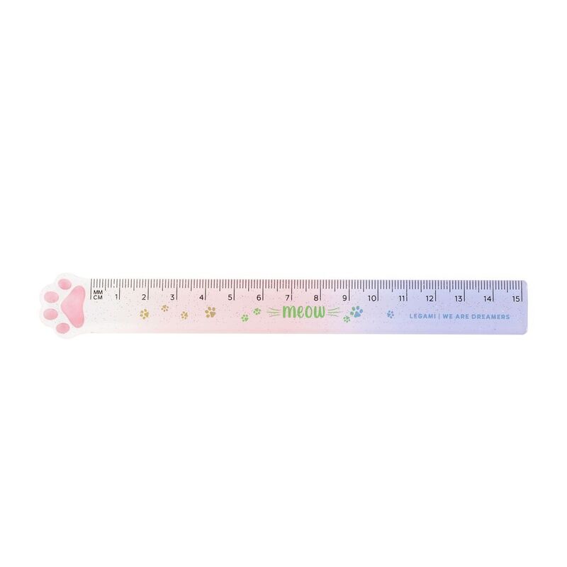 Legami Ruler - Meow - Kitty Legami Ruler - Meow - Kitty
