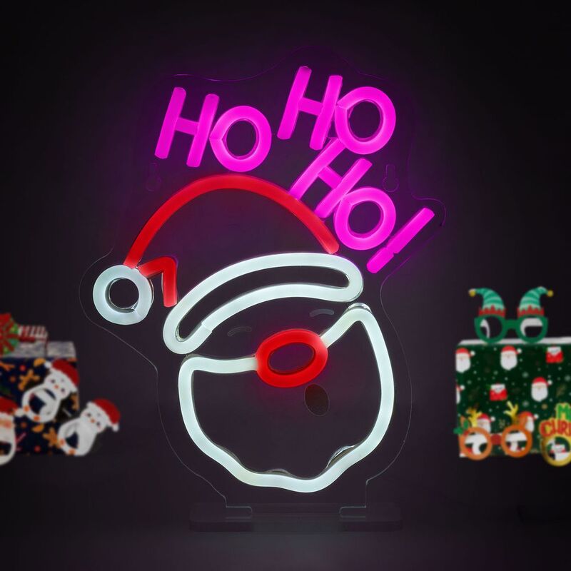 Legami Neon-Effect LED Sign - It's a Sign - Santa Claus Legami Neon-Effect LED Sign - It's a Sign - Santa Claus