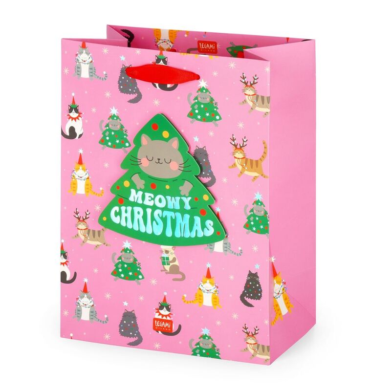 Legami Gift Bag - Medium - Kitty (19 x 25 x 11.5 cm)