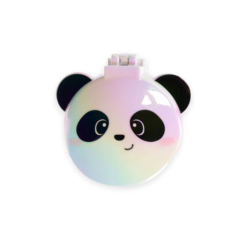 Legami Hairbrush with Mirror - Nice Hair - White - Panda Legami Hairbrush with Mirror - Nice Hair - White - Panda