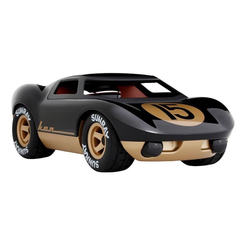 Playforever Mini Ken Cave Racing Toy Car - Black/Gold Playforever Mini Ken Cave Racing Toy Car - Black/Gold